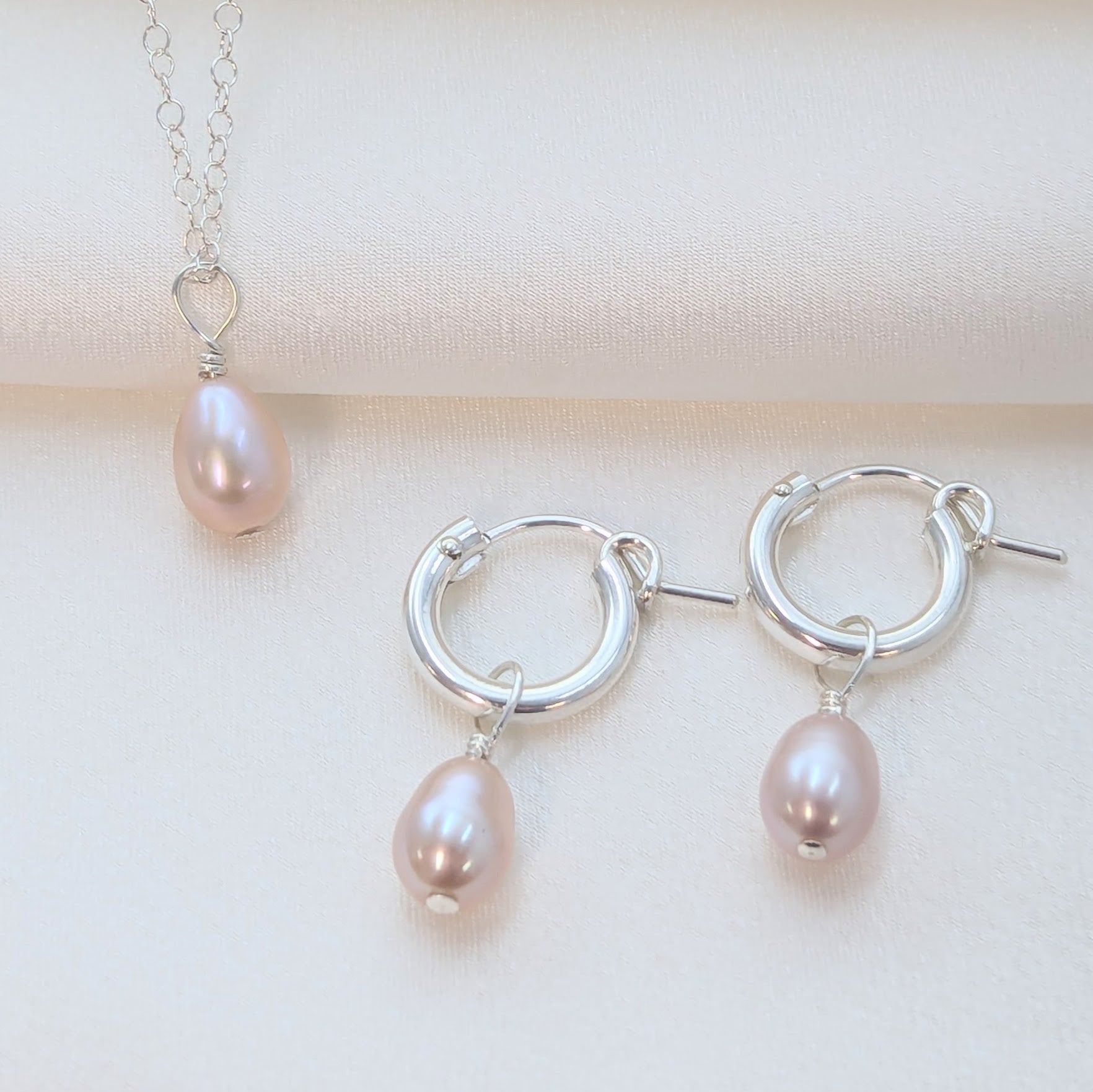 Mini Pink Pearl Necklace - Florence