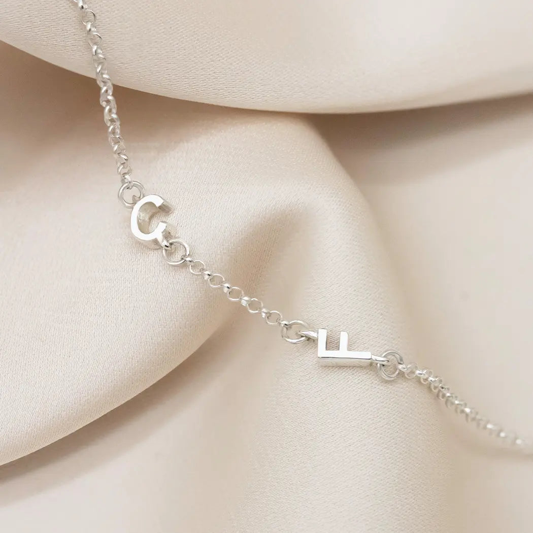 Double Initials Bracelet