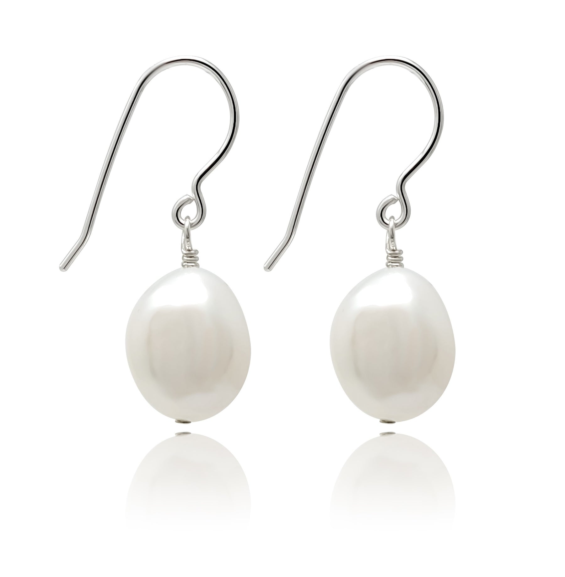 Pearl Hook Earrings - Kiri & Belle